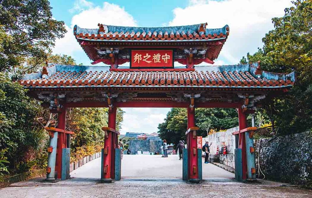 Vibrant cityscape of Naha, Okinawa Prefecture, Japan. Explore the cultural heart of the island, featuring colorful streets, historic landmarks, and a blend of modern and traditional charm.